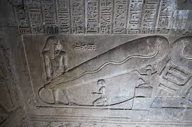 Dendera Temple crypt — the location of the Dendera Light reliefs