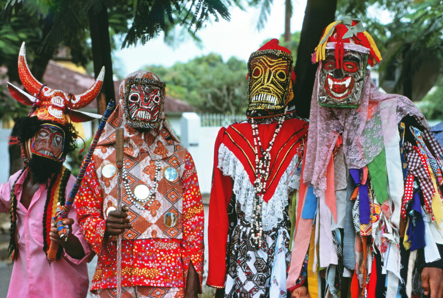 Dogon Nommos depiction