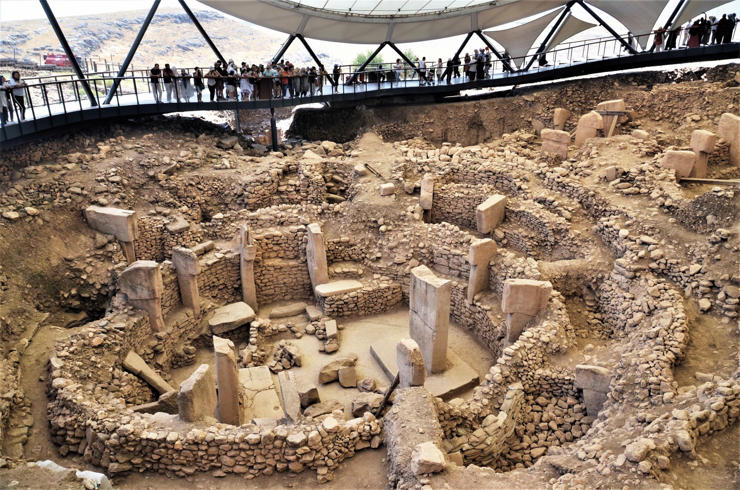 Night sky above Göbekli Tepe