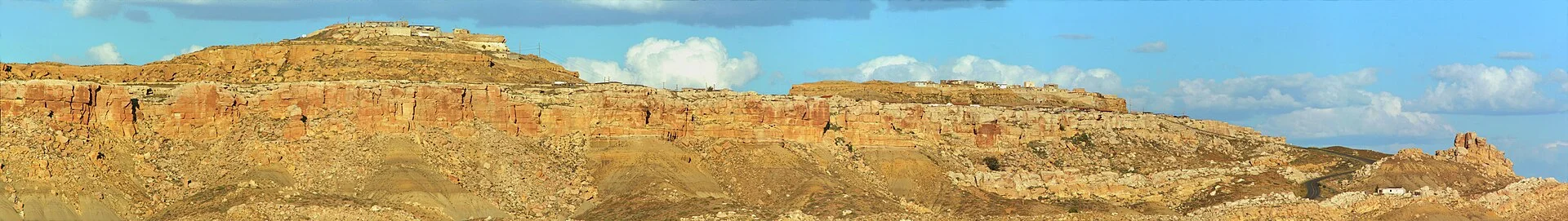 Second Mesa panoramic — Hopi ancestral homeland in the Arizona high desert