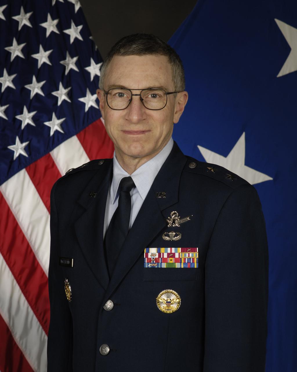 Major General William Neil McCasland — official U.S. Air Force portrait