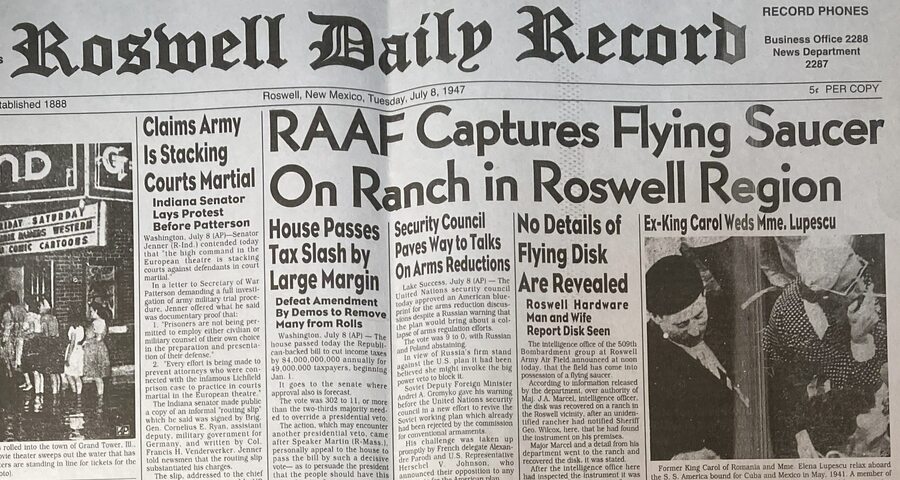 Roswell declassified documents