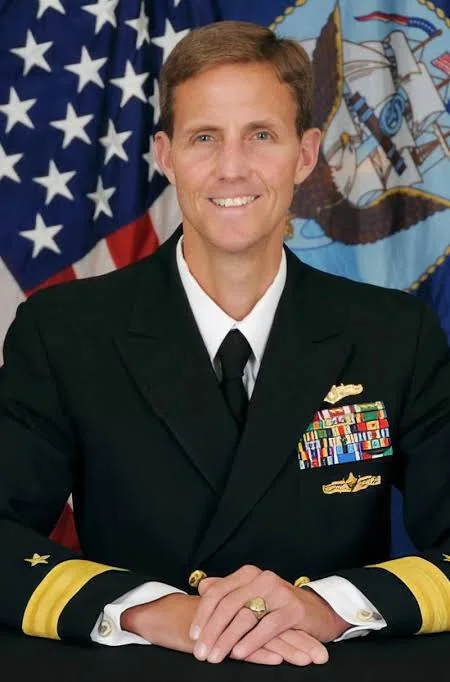 Official U.S. Navy portrait of Rear Admiral Timothy Gallaudet