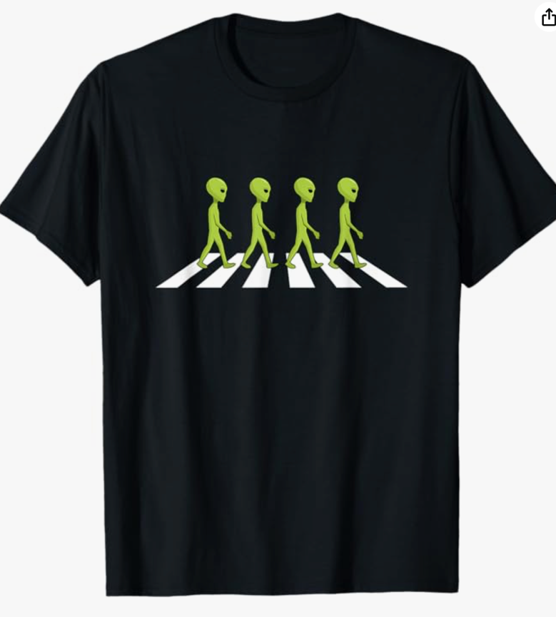 Area 51 Alien Crossing T-Shirt