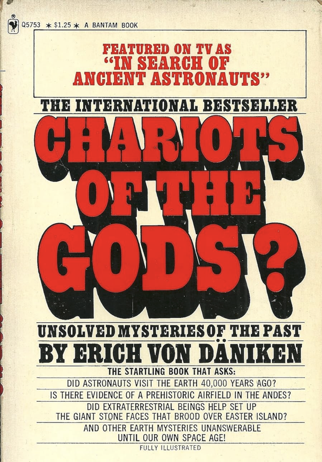 Chariots of the Gods book cover