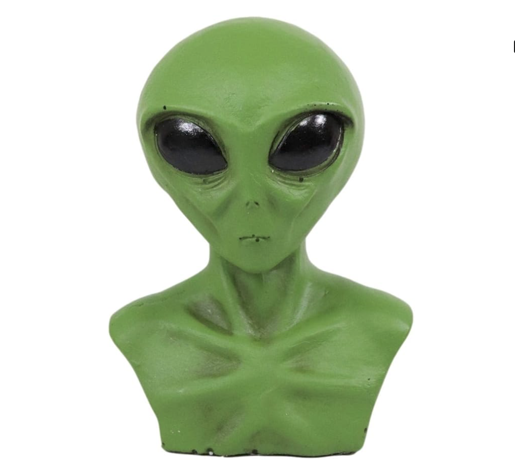 Ebros Roswell Alien Bust Figurine