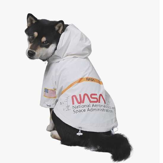 Space Dog Raincoat