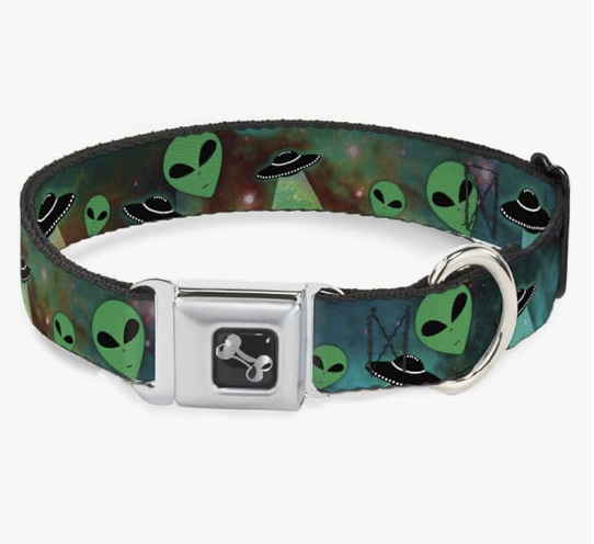UFO Alien Dog Collar