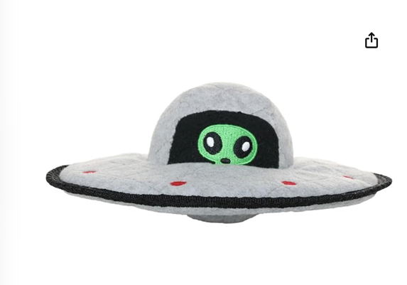 Tuffy UFO Dog Toy No. 2