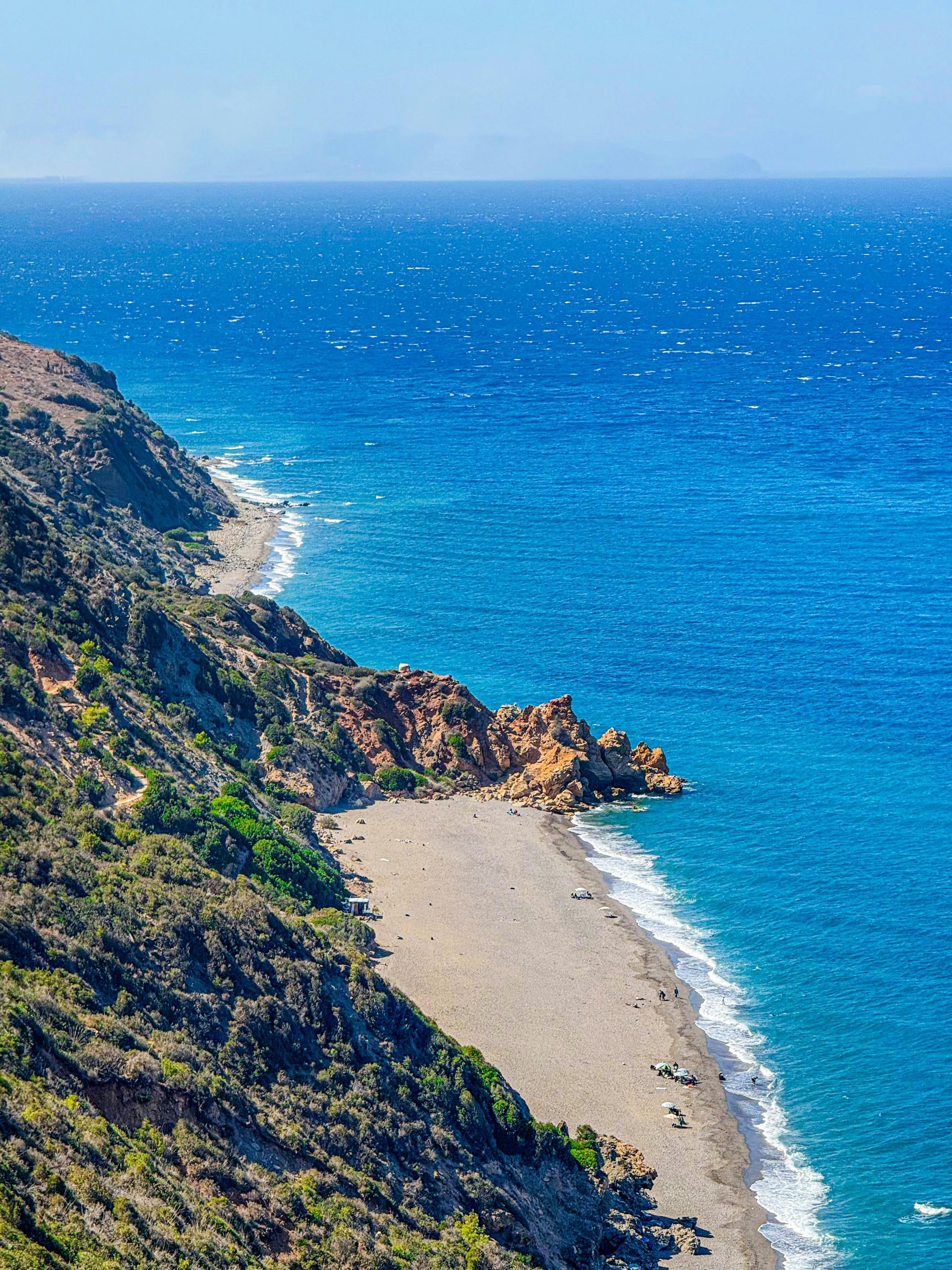 Al Hoceima bay Mediterranean Morocco Rif mountains