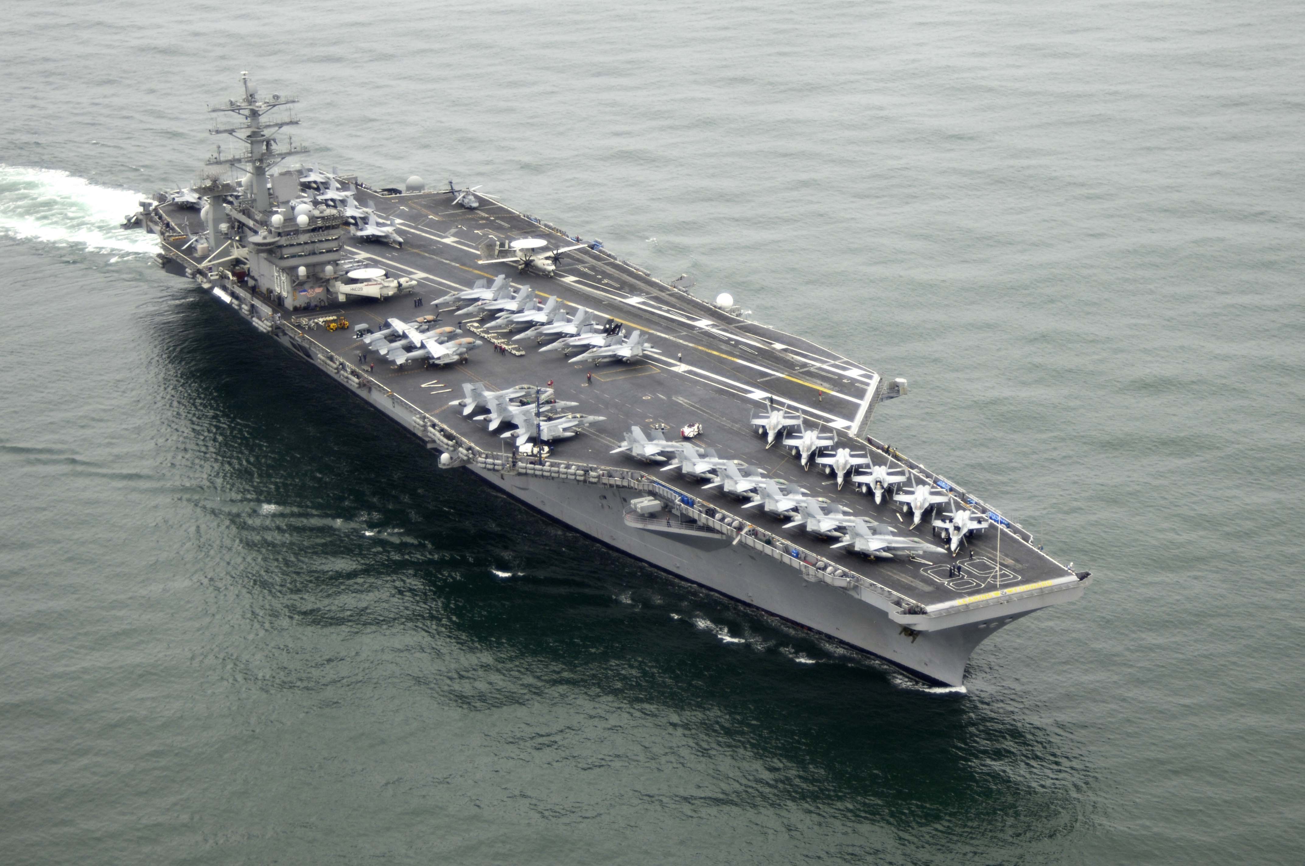 USS Nimitz carrier strike group
